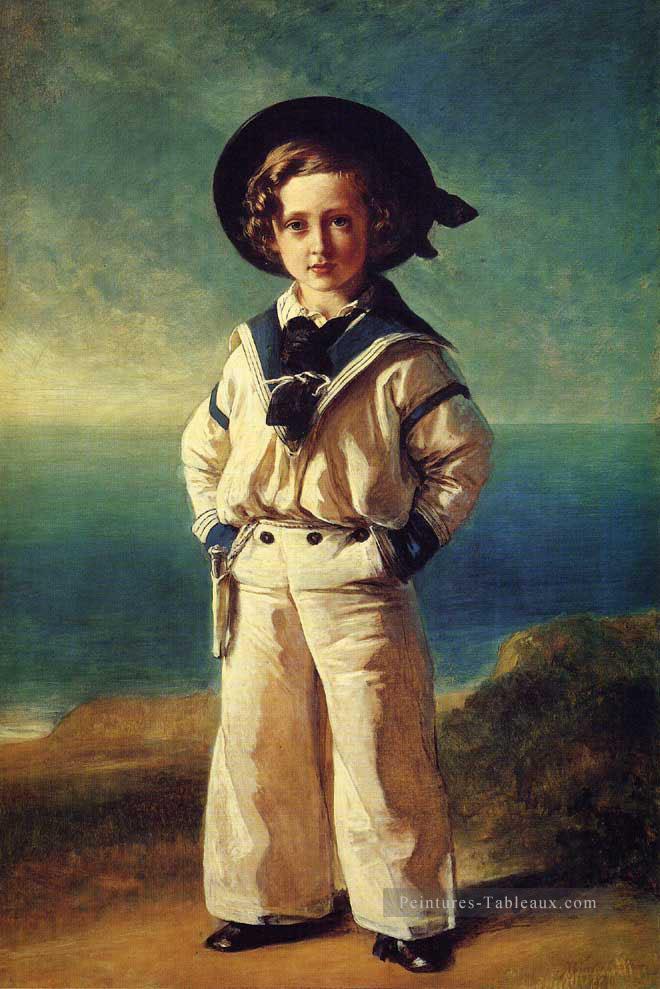 Albert Edward Prince du Pays de Galles portrait royauté Franz Xaver Winterhalter Peintures à l'huile